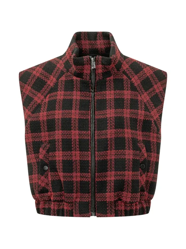 Pinko 107440 A3GNZR4 gilet nero rosso