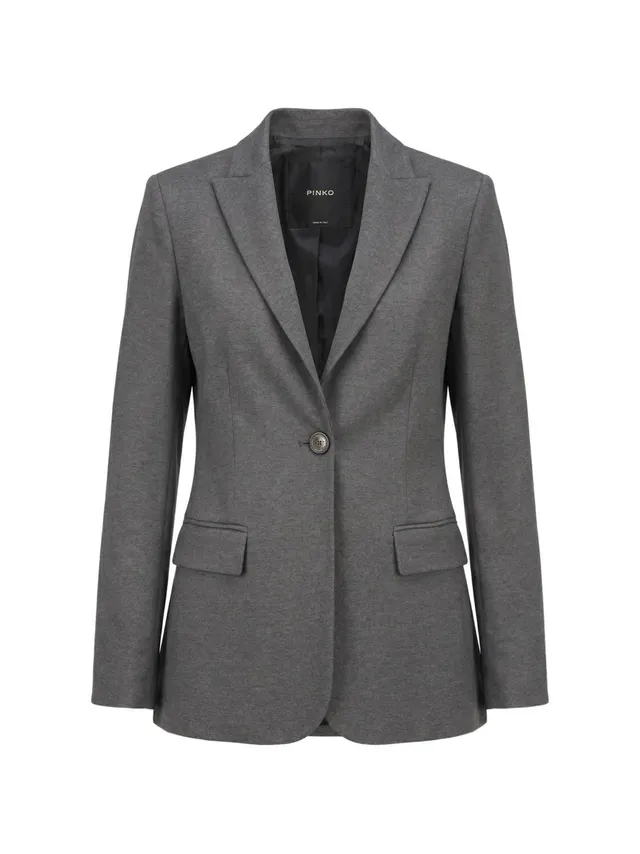 Pinko 104903 giacca donna grigio corvo