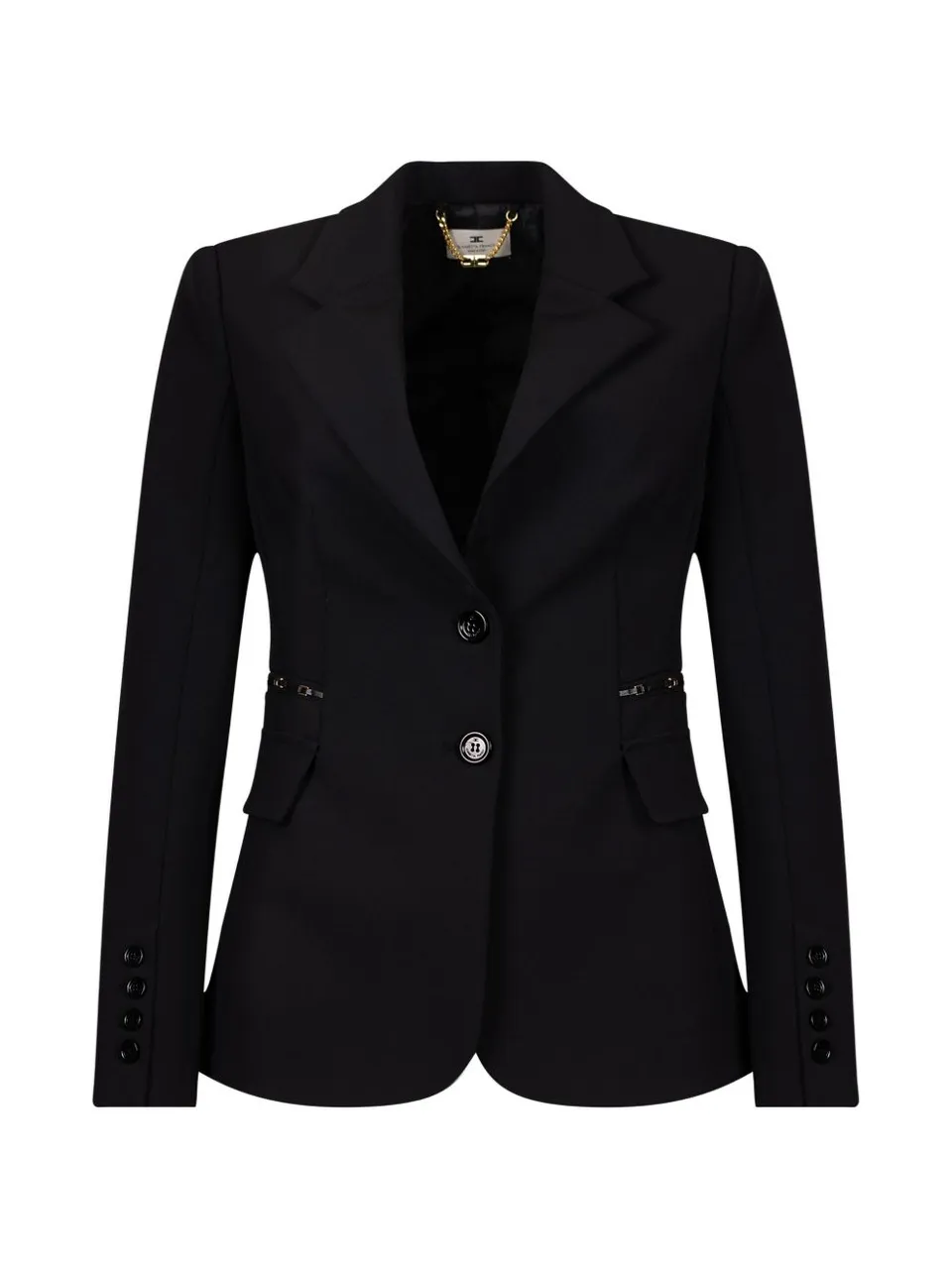 Elisabetta Franchi GI27466E2 giacca sartoriale nera