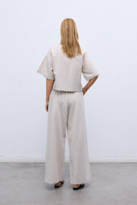 The New Society Melissa camicia donna Sand Vigore lino