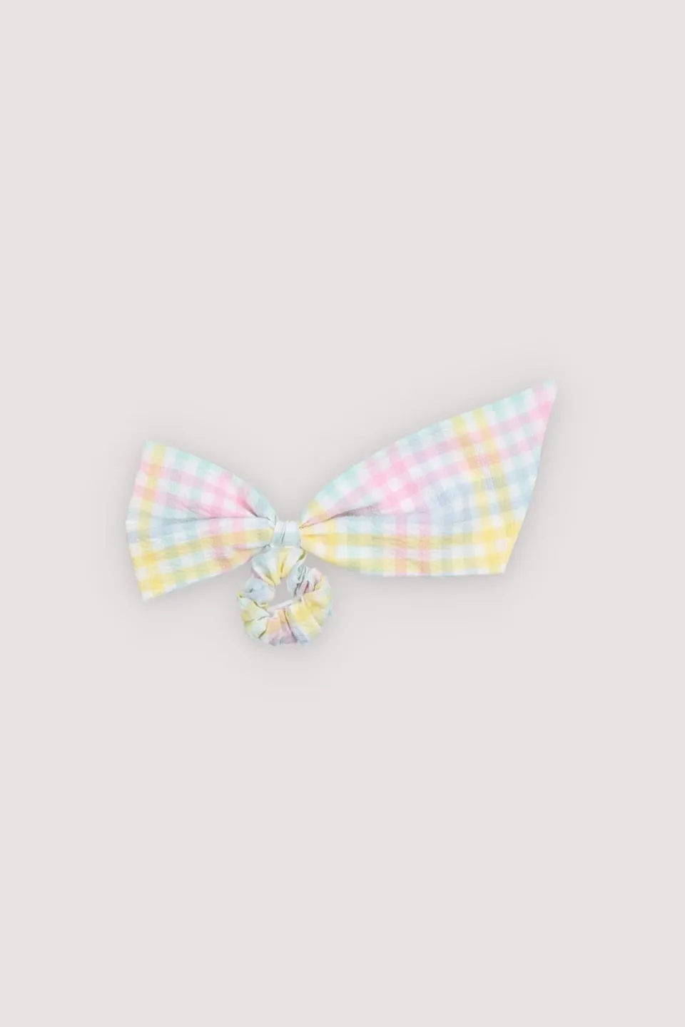 The New Society Mallow scrunchie quadretti