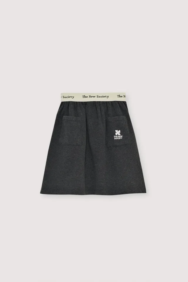 The New Society TNS Logo Special gonna grigia in cotone
