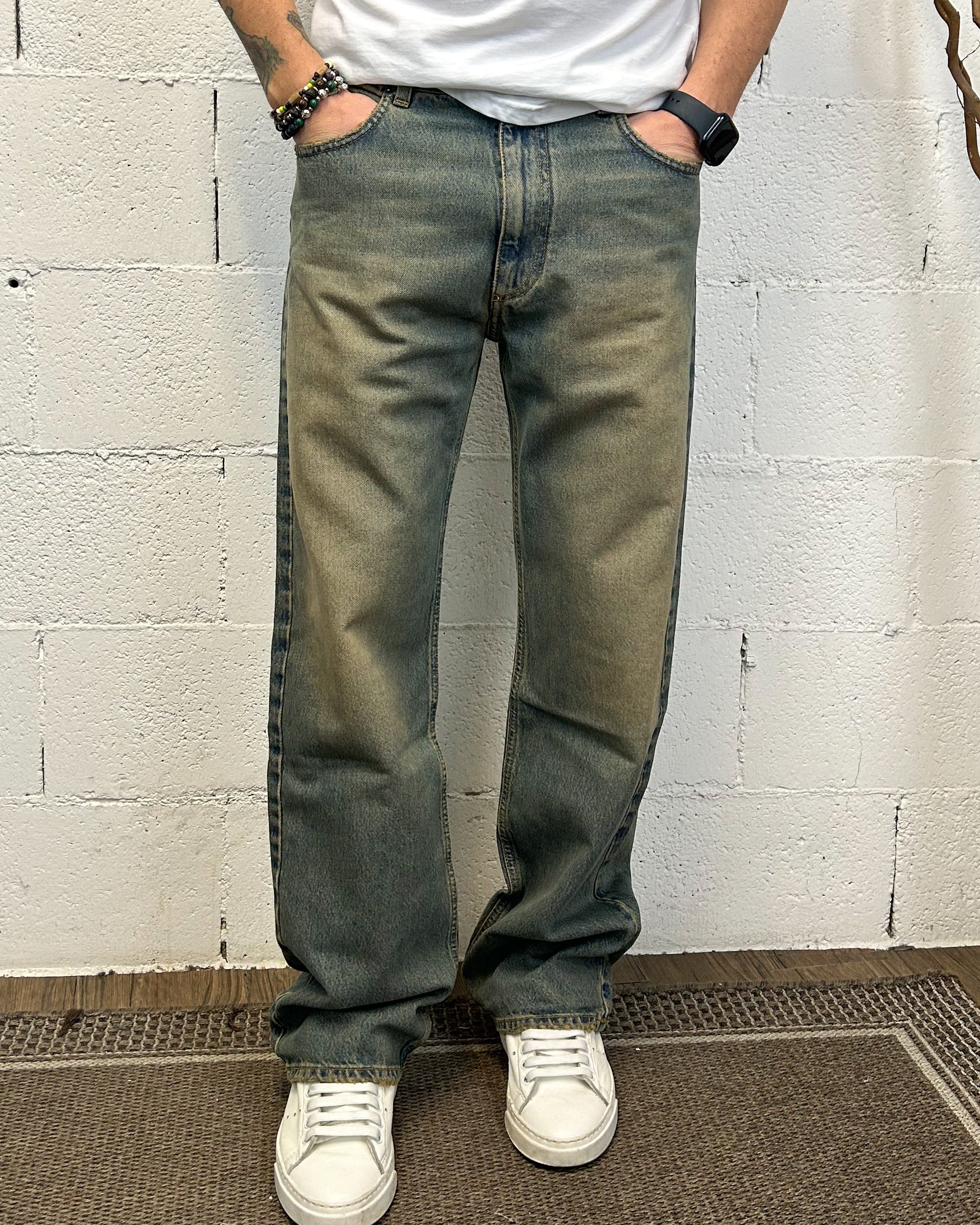 ONLYONE KLIXS 727 jeans baggy sabbiato