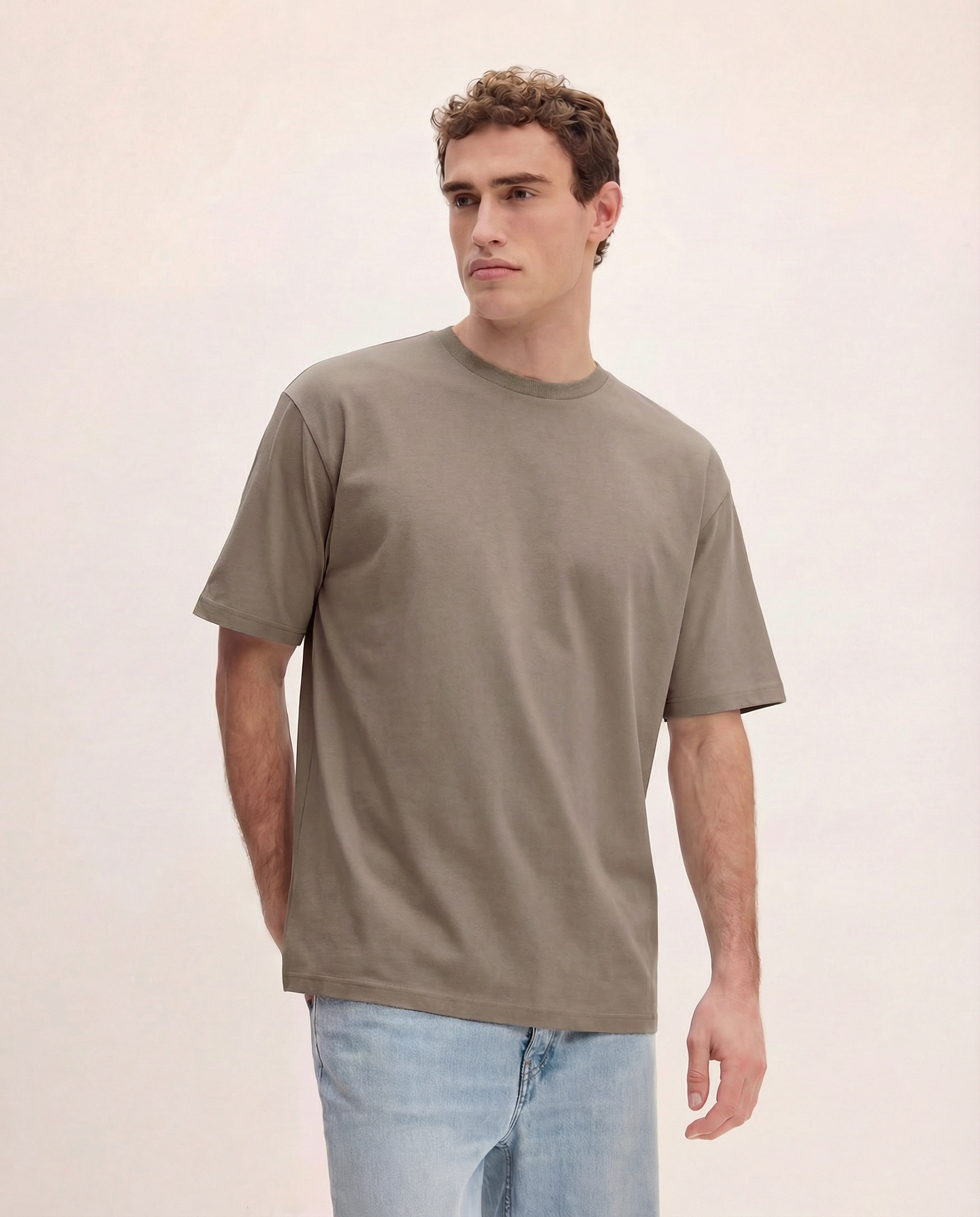 GOODPEOPLE Ted t-shirt relaxed terra cotone