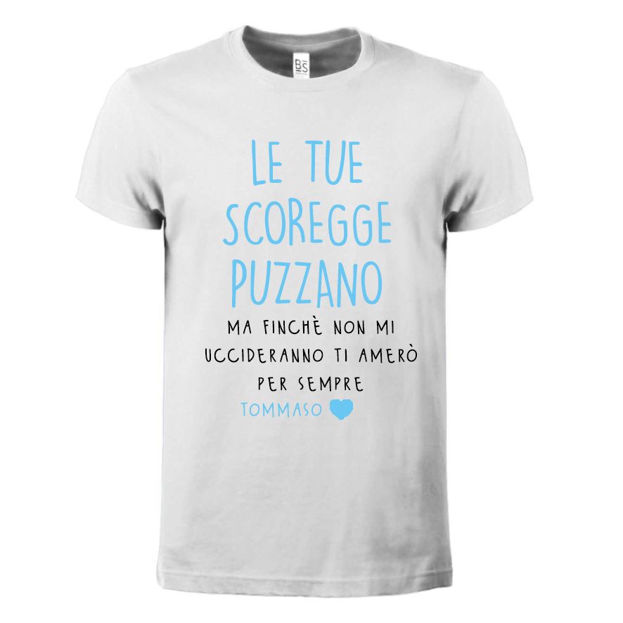 Mr. Gadgets Scoregge t-shirt bianca cotone unisex