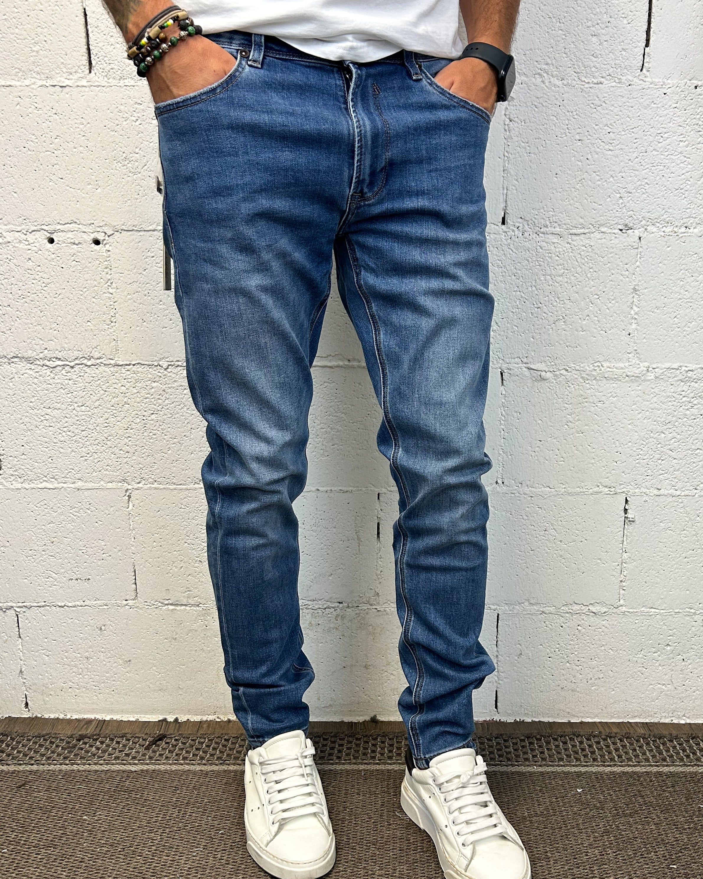 GIANNI LUPO Bruce 102 jeans slim elasticizzato