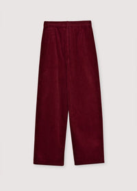 The New Society Nicol Plum Fantasy pantaloni donna viola velluto