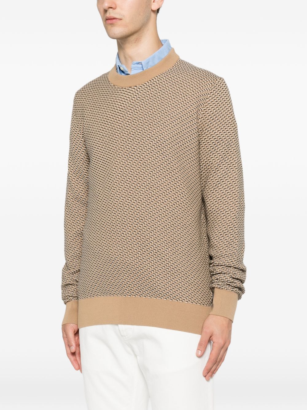 Boss 50565565 maglia beige uomo
