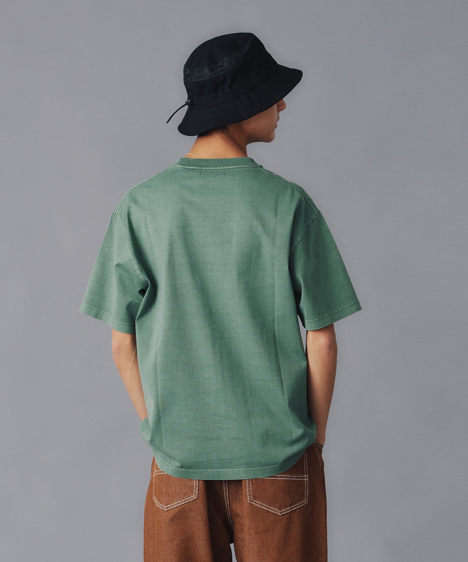 X-Large Stone Monument t-shirt verde in cotone