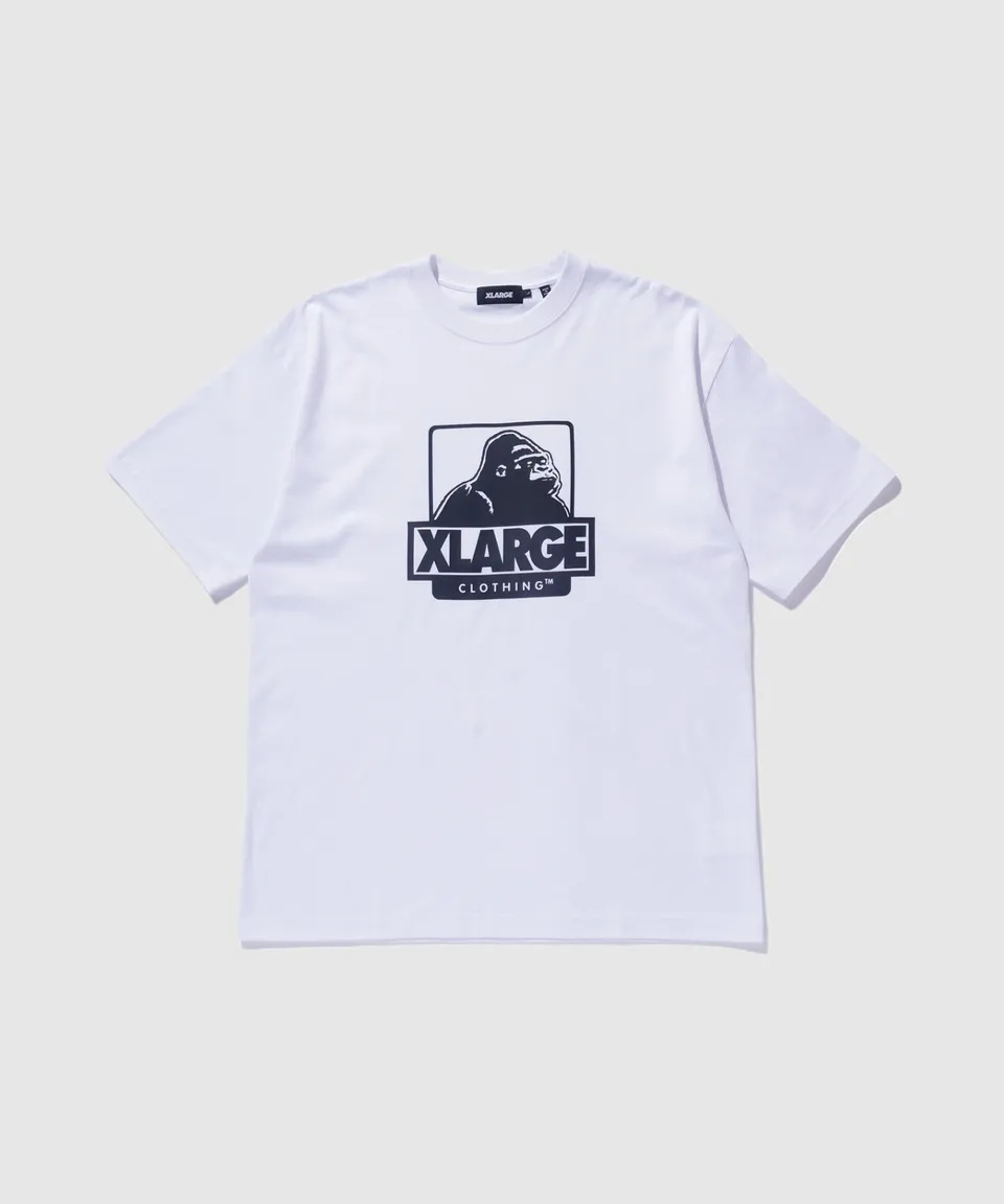 X-Large OG S/S Tee t-shirt bianca cotone logo