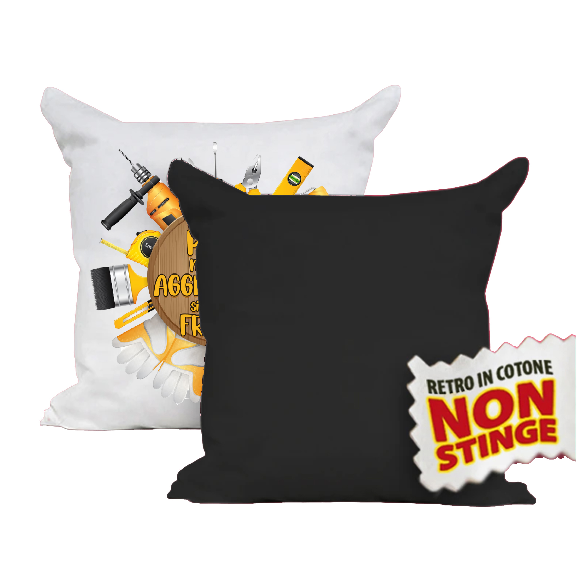 Mr. Gadgets Se Papà Non Può Aggiustarlo Siamo Tutti Fregati cuscino 40x40