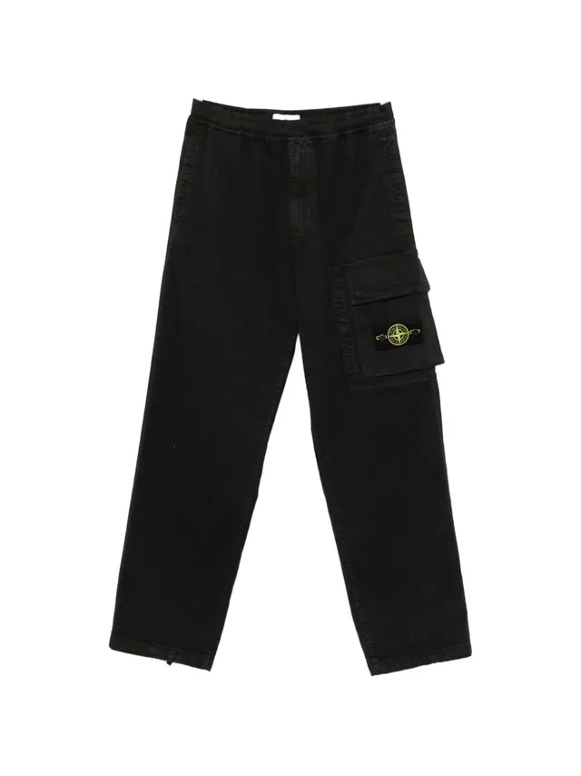Stone Island L2S153100036 jeans uomo nero invernale
