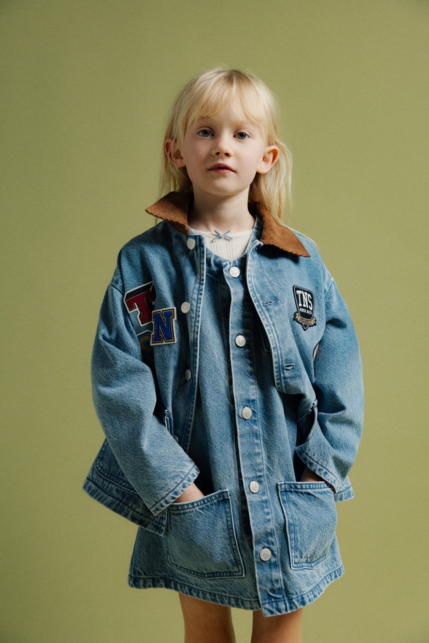 The New Society Ridge grembiule denim