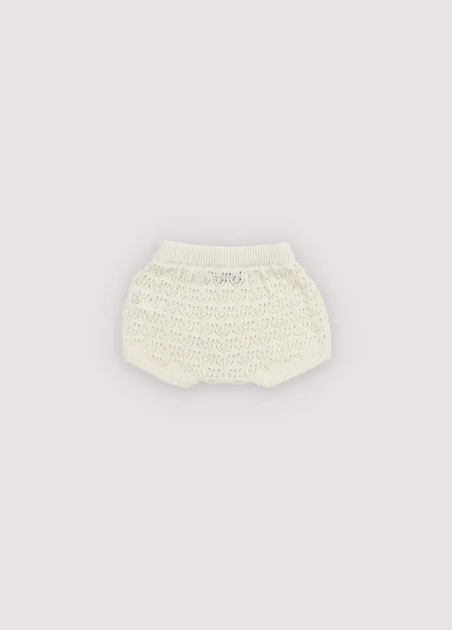The New Society Rompi bloomer Ecru 6 mesi cotone