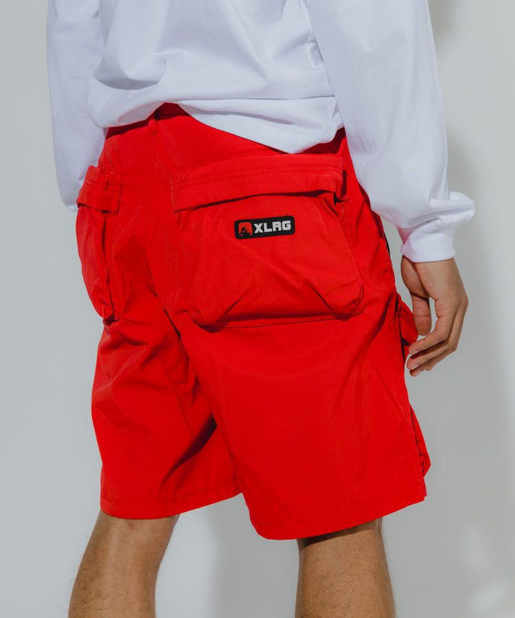 X-Large Big Pocket pantaloncini nero 6 tasche