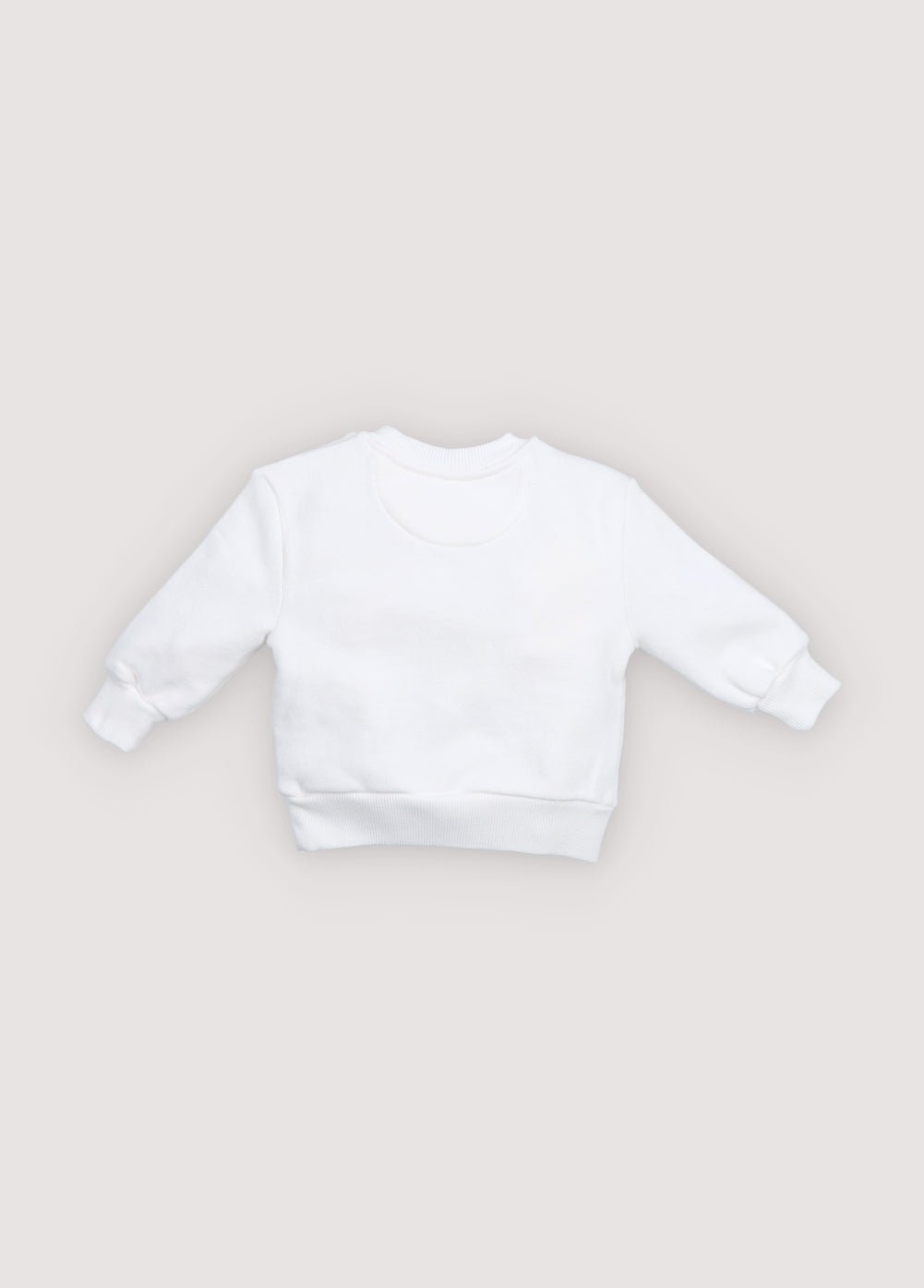 The New Society Smiley Pure Cloud Felpa Neonato Cotone
