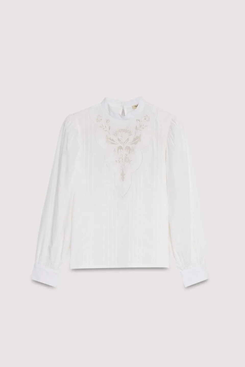 The New Society Nara blusa donna bianco cotone