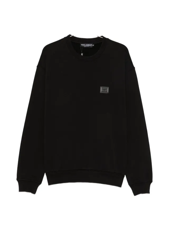 Dolce & Gabbana G9AHST Felpa Nera uomo