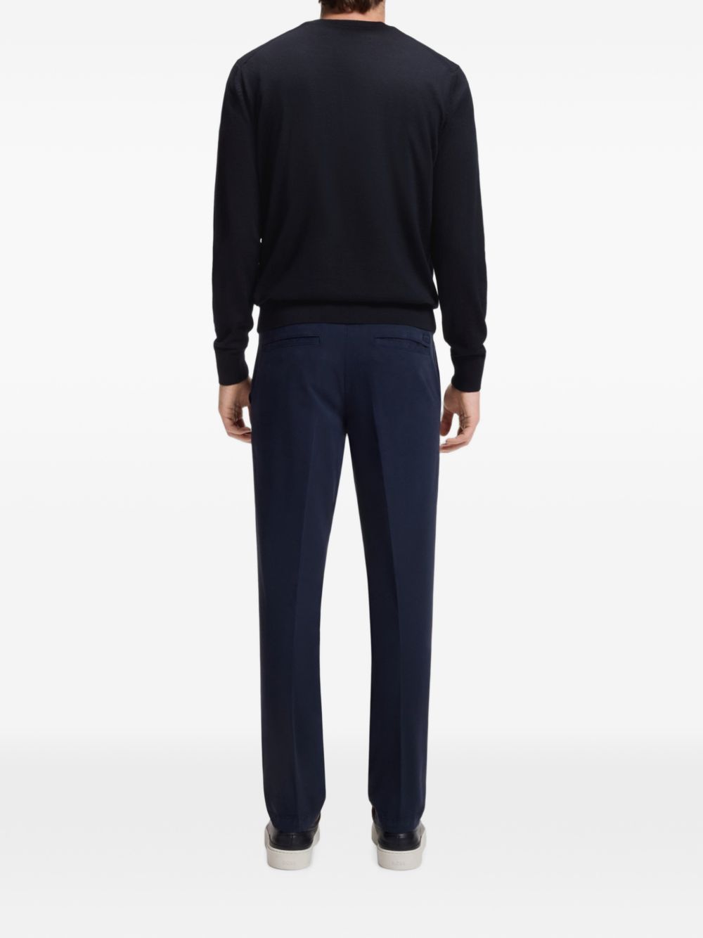 Boss 50565469 maglia blu scuro uomo