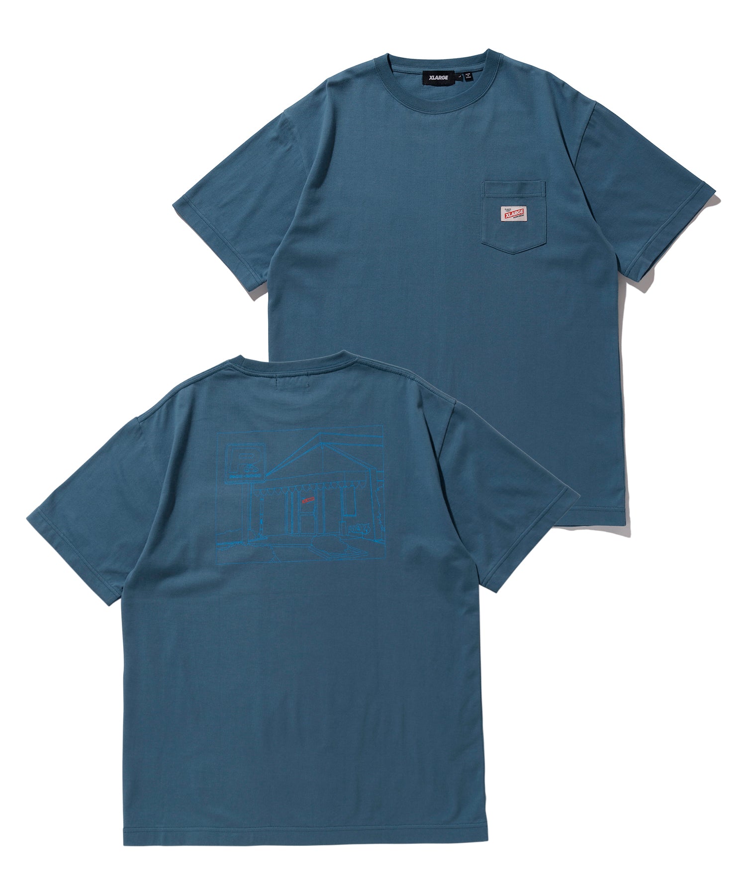 X-Large S/S Pocket Tee Store maglietta taschino cotone