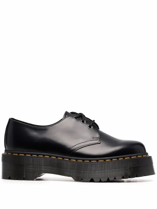 Dr. Martens 1461 25567001 scarpe nere pelle liscia