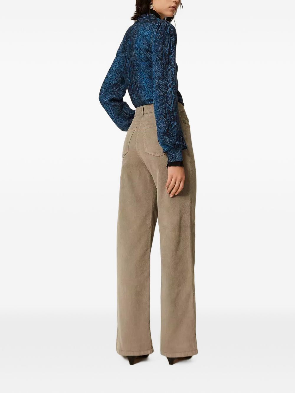 Twinset 262TT2362 pantaloni mastice donna