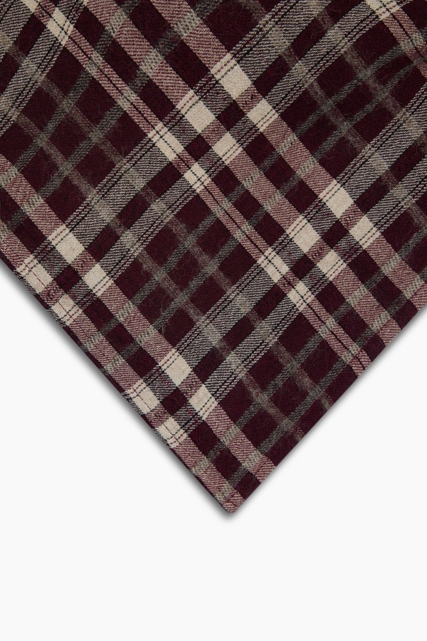 The New Society Ember bandana quadri lana