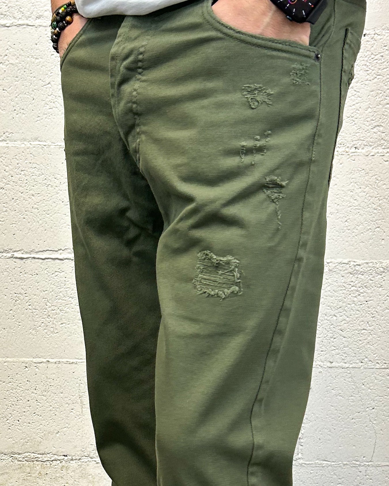 Klixs 727 Kevin jeans verde