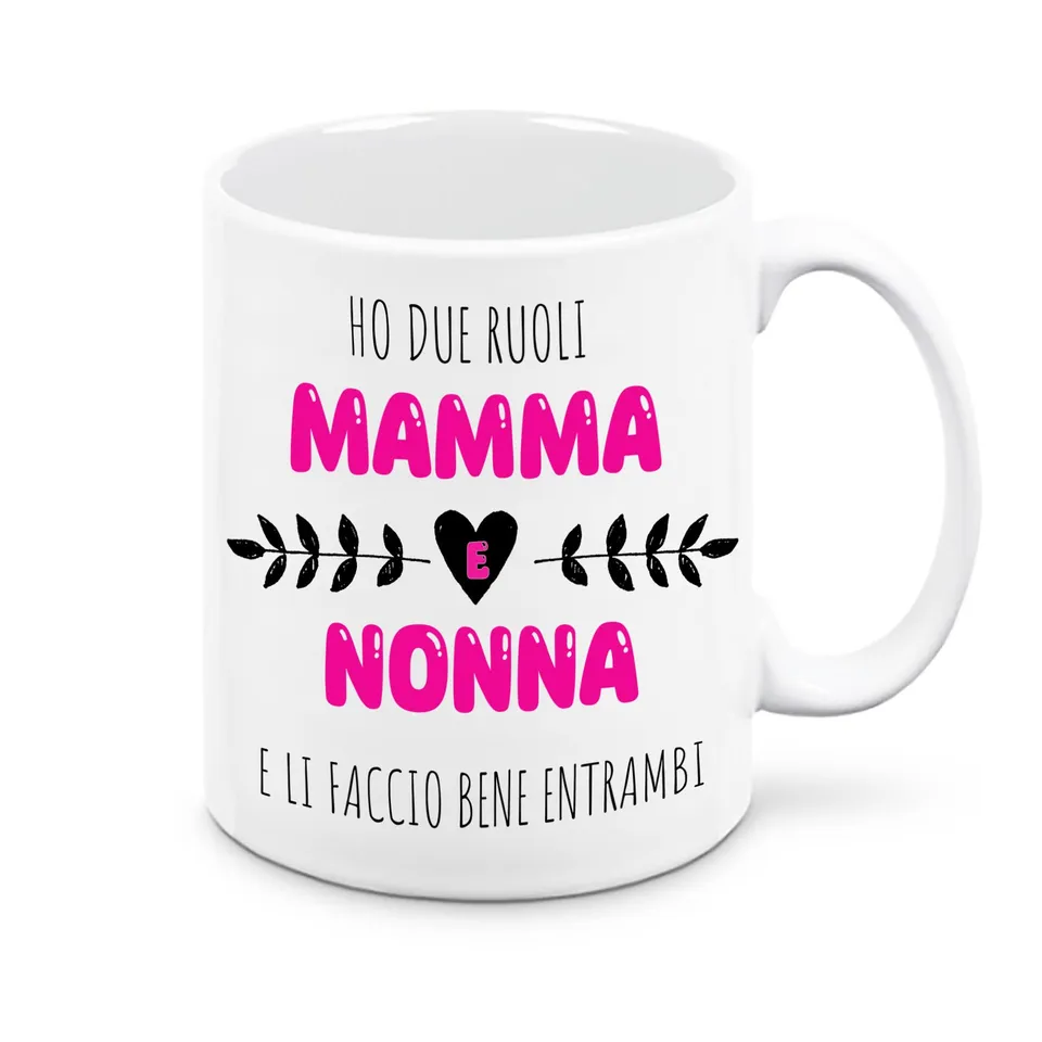 Mr. Gadgets Mamma Nonna tazza regalo nonni