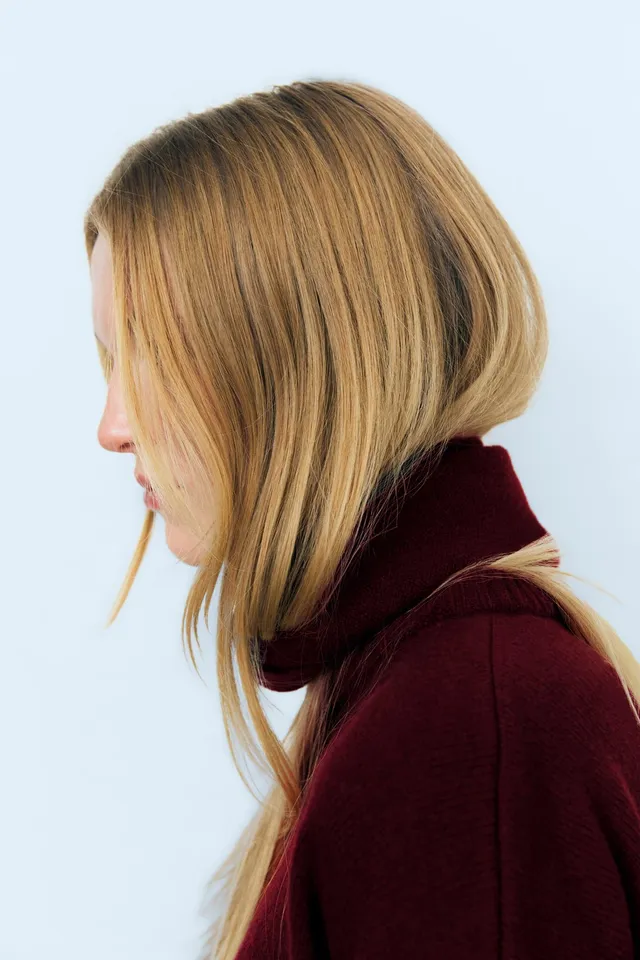 The New Society Agatha sciarpa donna Plum Fantasy cashmere