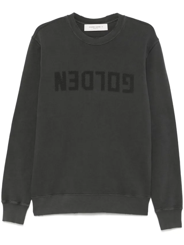 Golden Goose GMP01223 felpa uomo antracite