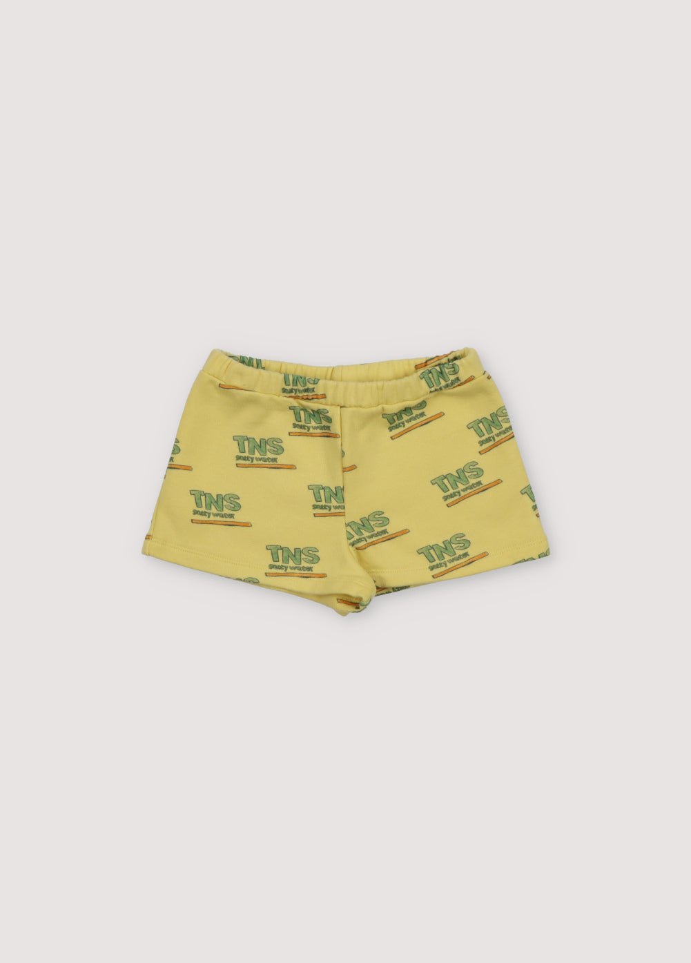 The New Society Thasos pantaloncini neonato gialli cotone