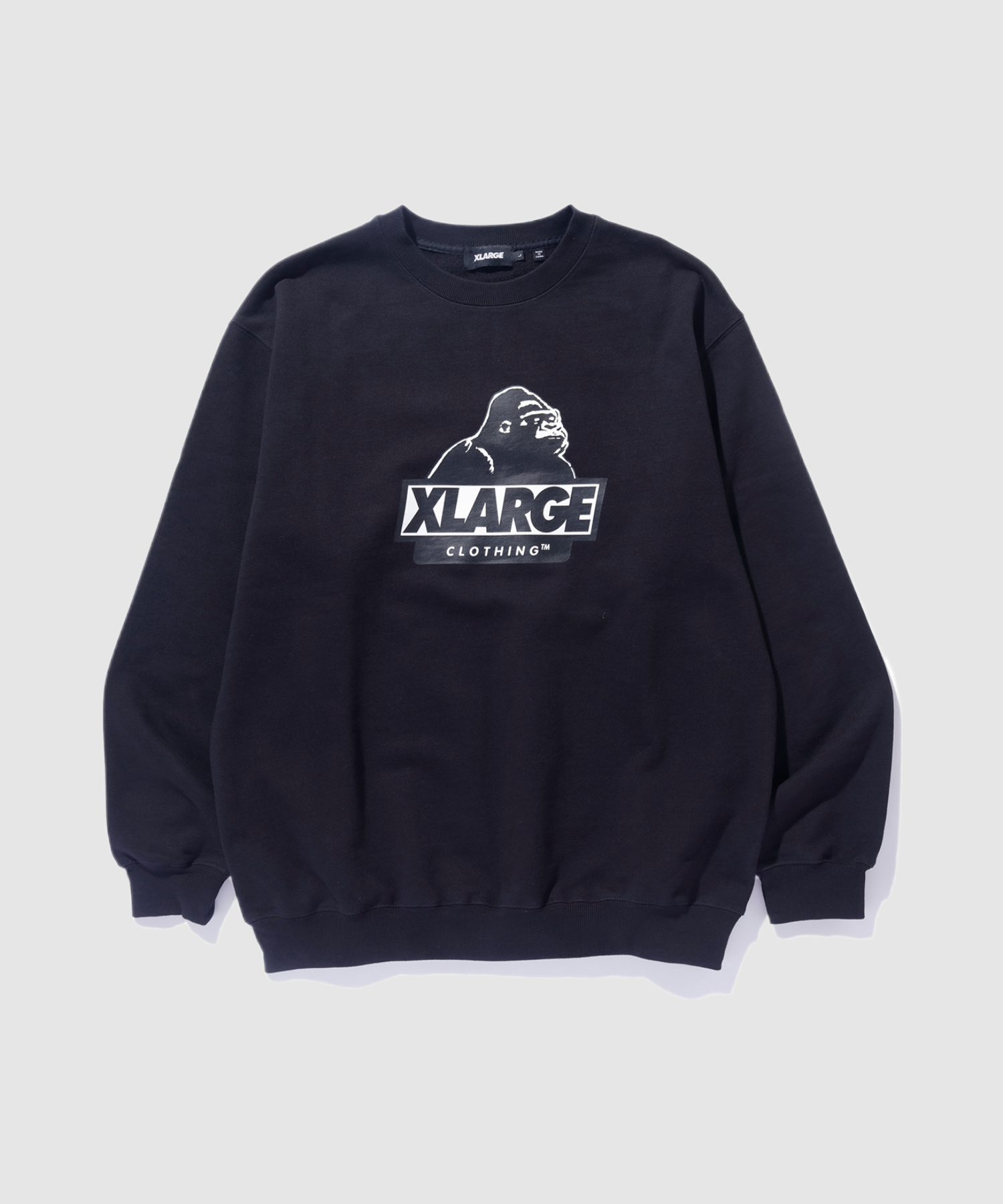 X-Large Slanted OG Crewneck felpa girocollo cotone