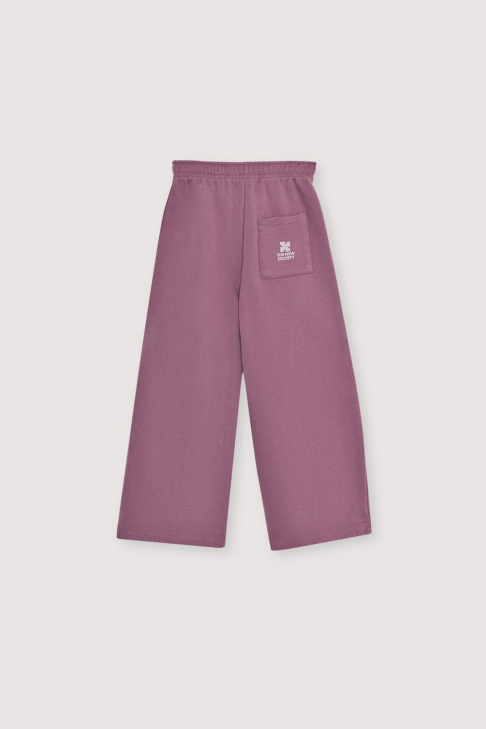 The New Society TNS Logo Jogging pantaloni cotone Grape Bliss