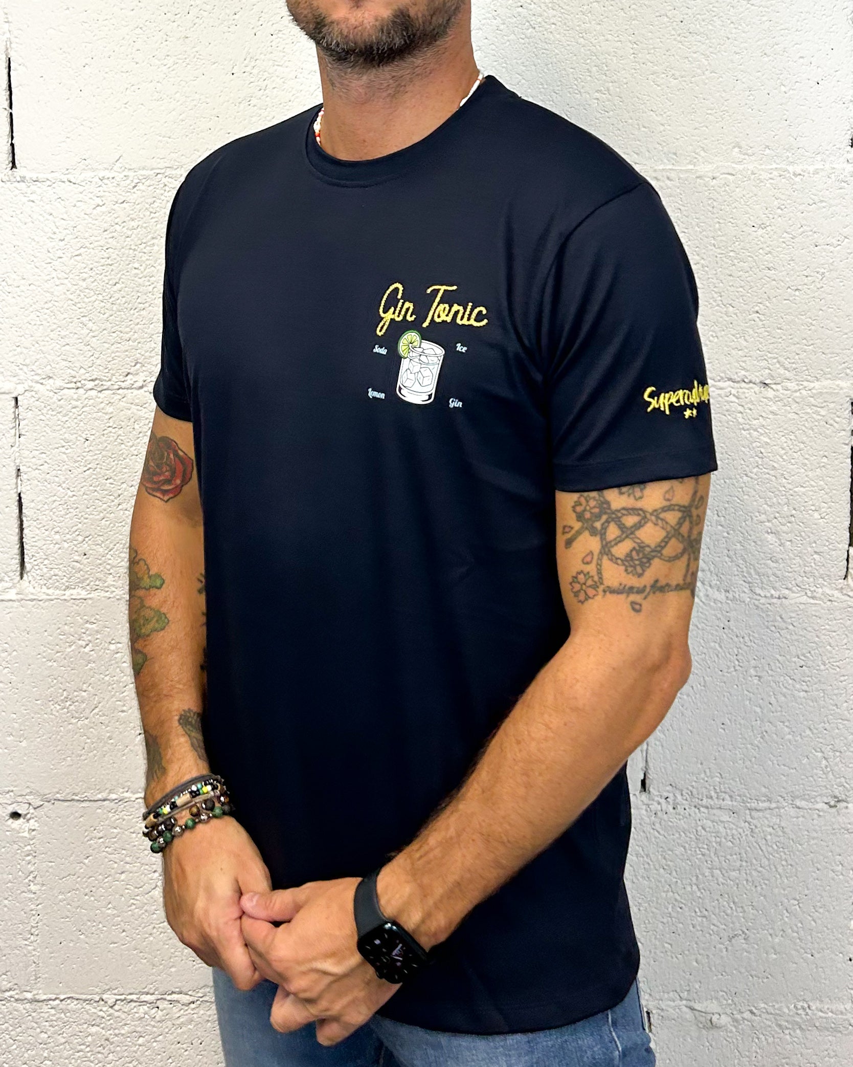 ONLYONE SUPERCULTURE Gin Tonic t-shirt uomo