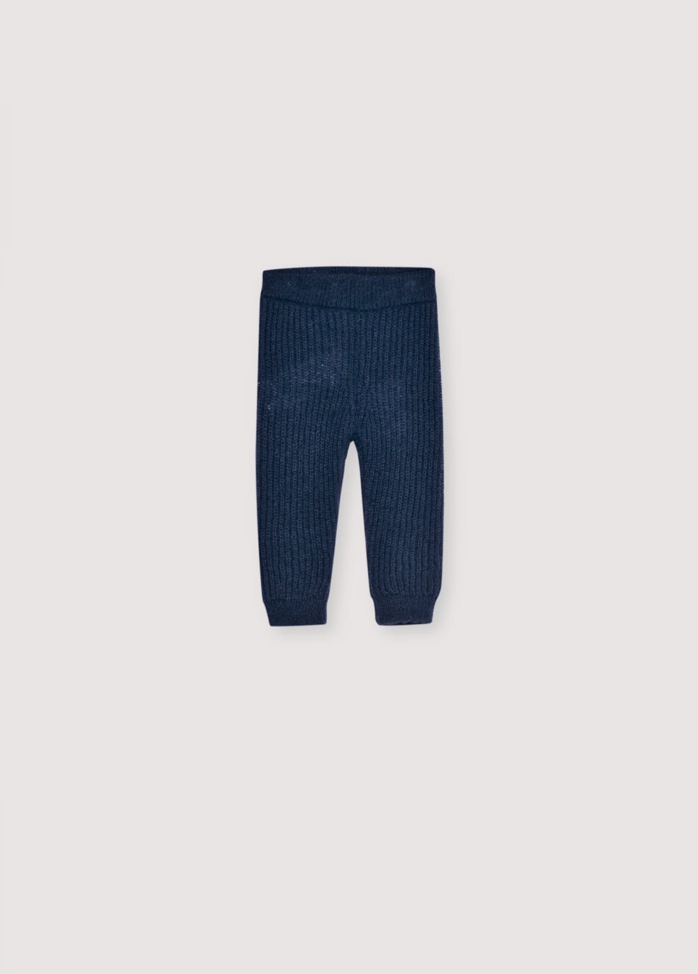The New Society Lina Baby Knit Pant leggings blu mohair