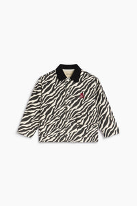THE NEW SOCIETY Dakota Jacket giacca trapuntata zebra cotone
