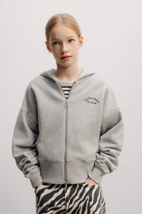 The New Society Mochi felpa teen cotone zip