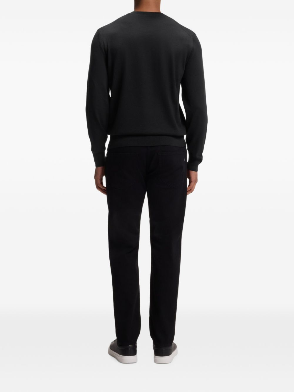 Boss 50565469 maglia nera uomo