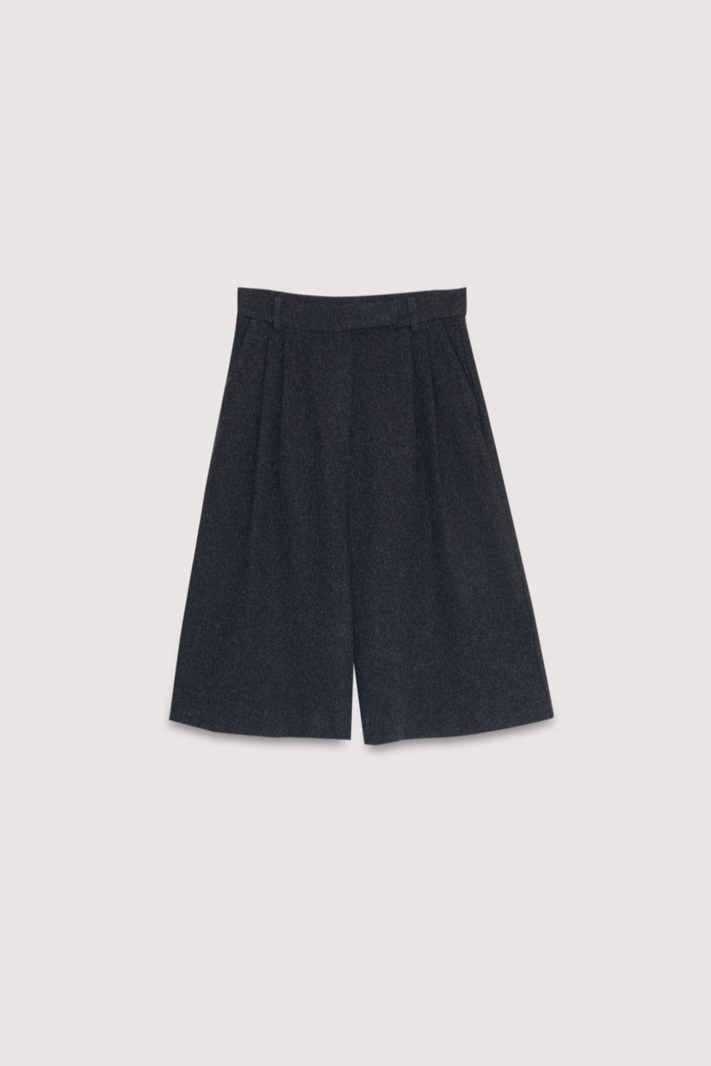 The New Society Dione Bermuda Donna Grigia in Lana