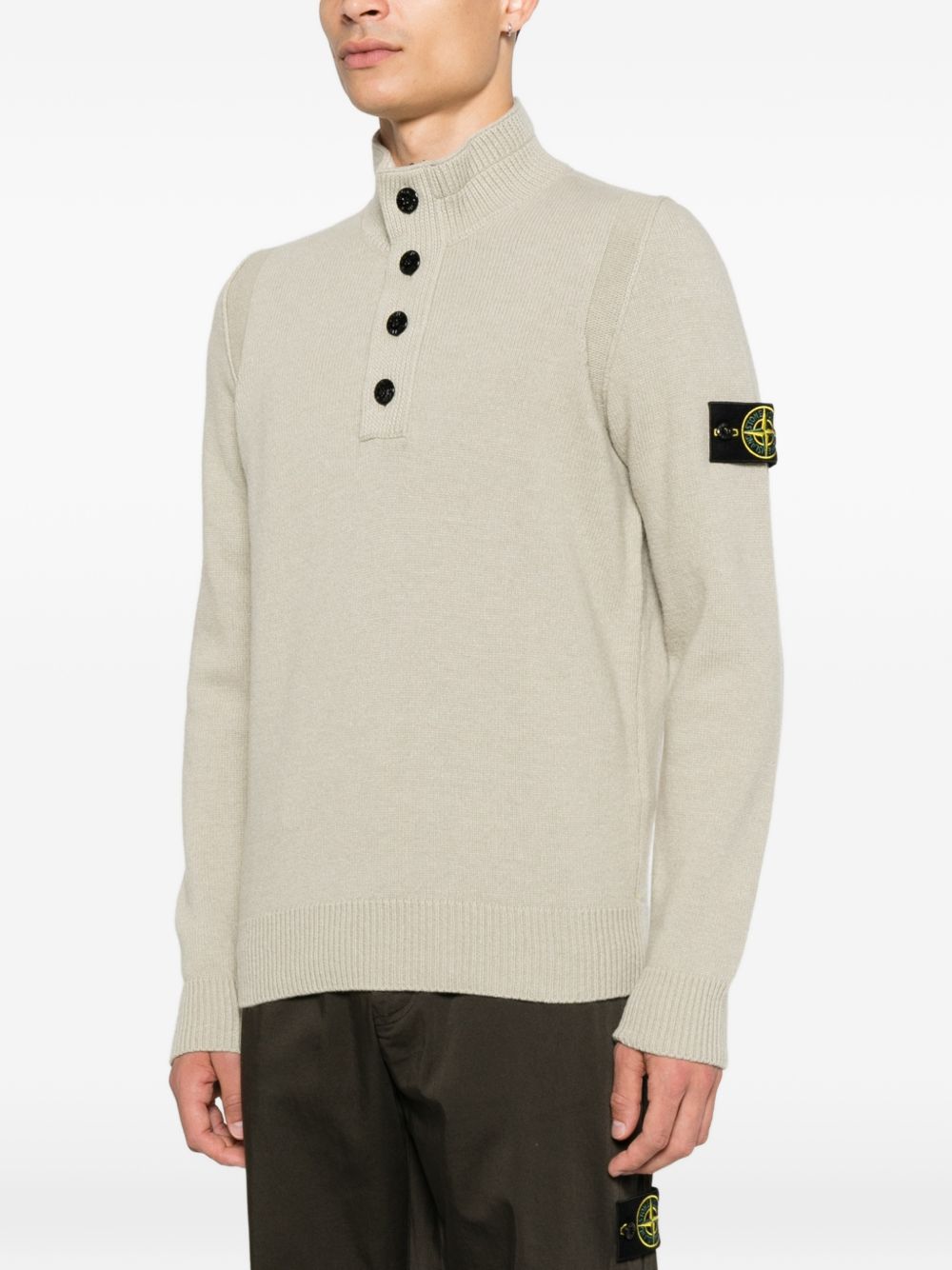 Stone Island L2S155100040 polo sand beige uomo