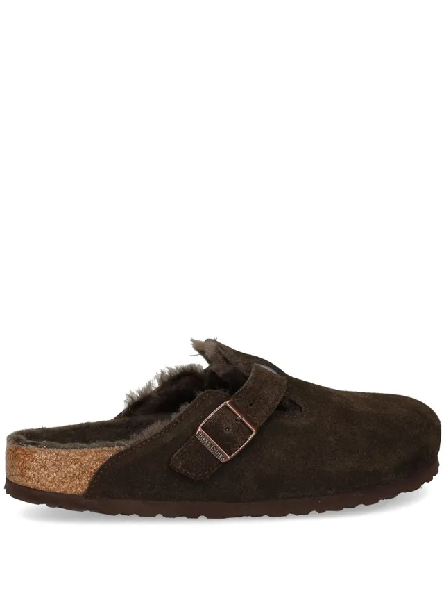 Birkenstock Boston Shearling 1020529 zoccoli mocca donna