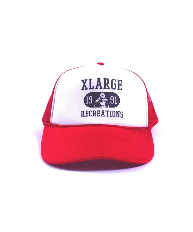 X-Large Recreations Trucker cappello rosso