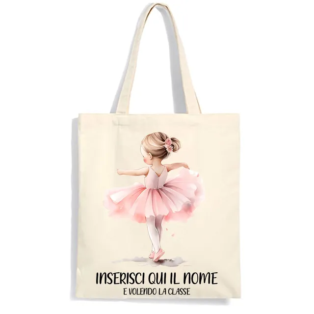 Mr. Gadgets Ballerina shopper riutilizzabile
