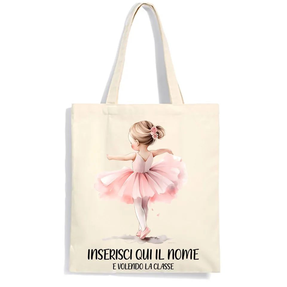 Mr. Gadgets Ballerina shopper riutilizzabile