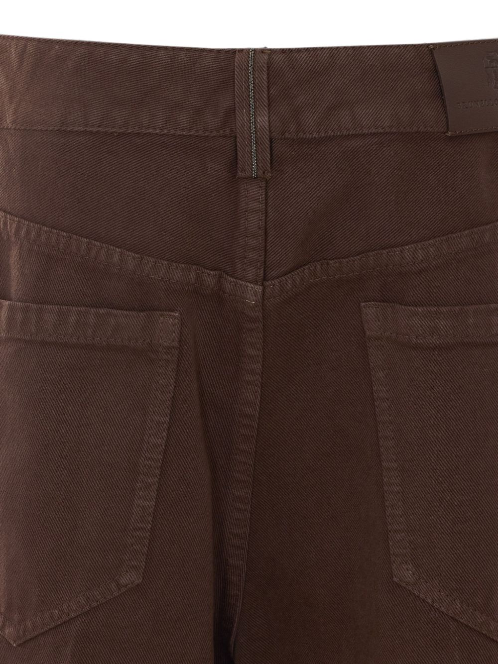 Brunello Cucinelli M0H81P5568 pantaloni fondente