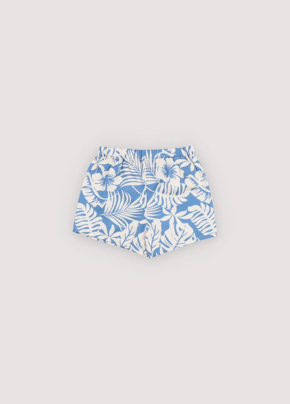 The New Society Garden bermuda Tropical Print cotone blu