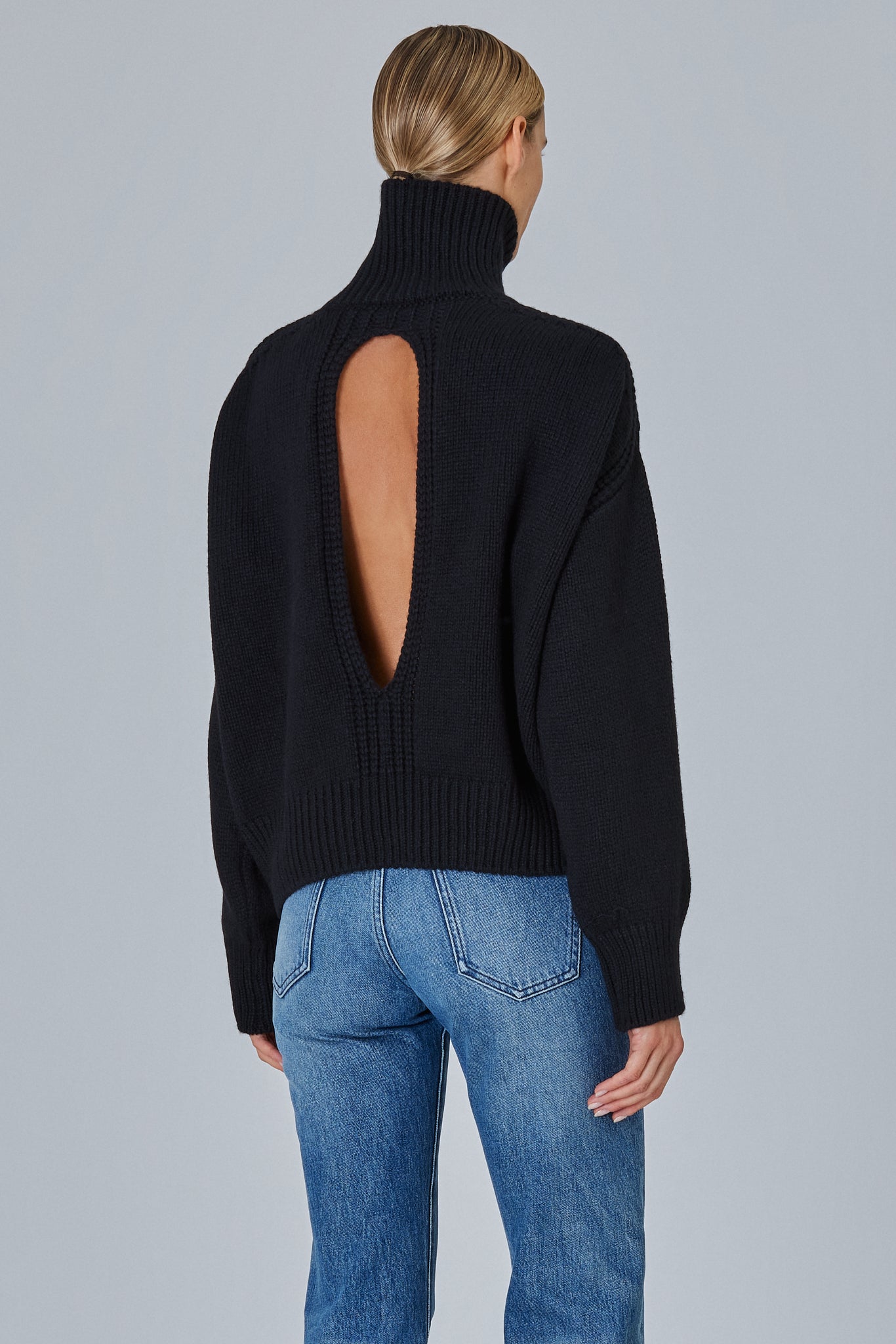 Sa Su Phi Raglan High Neck Maglione Collo Alto