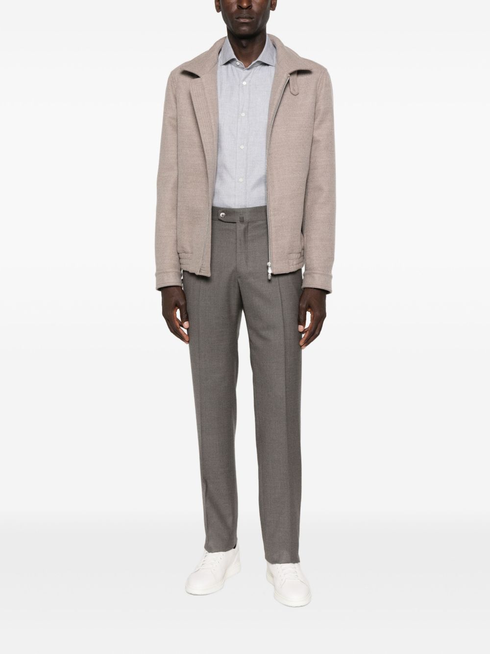 Brunello Cucinelli MY6370627 camicia grigia uomo