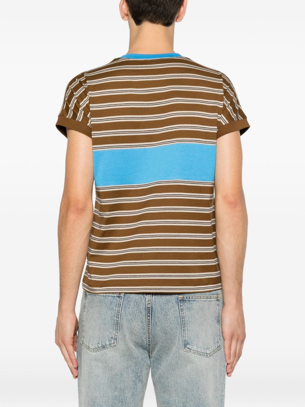 Versace 1025511 1A18439 t-shirt uomo chestnut beige